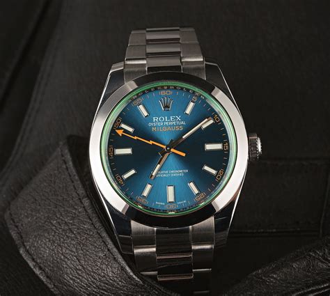 buy rolex milgauss blue|rolex milgauss price.